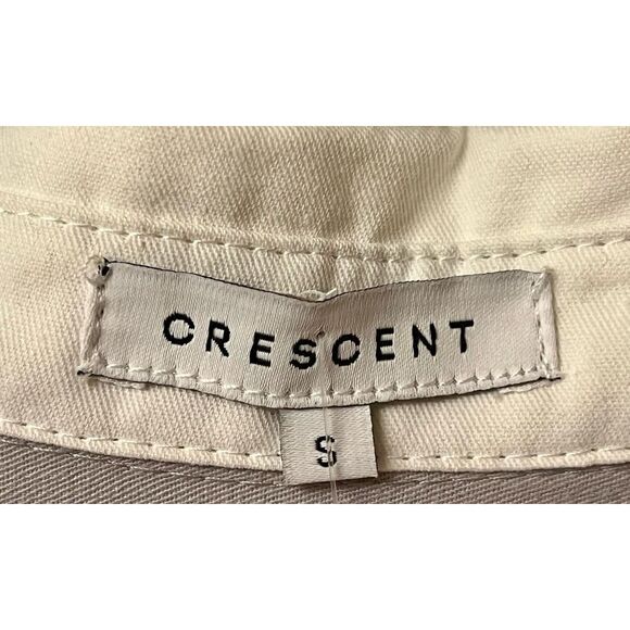 NWT Crescent Gray Contrasting Pocket Front Shirt Mini Dress Size Small - Picture 6 of 12